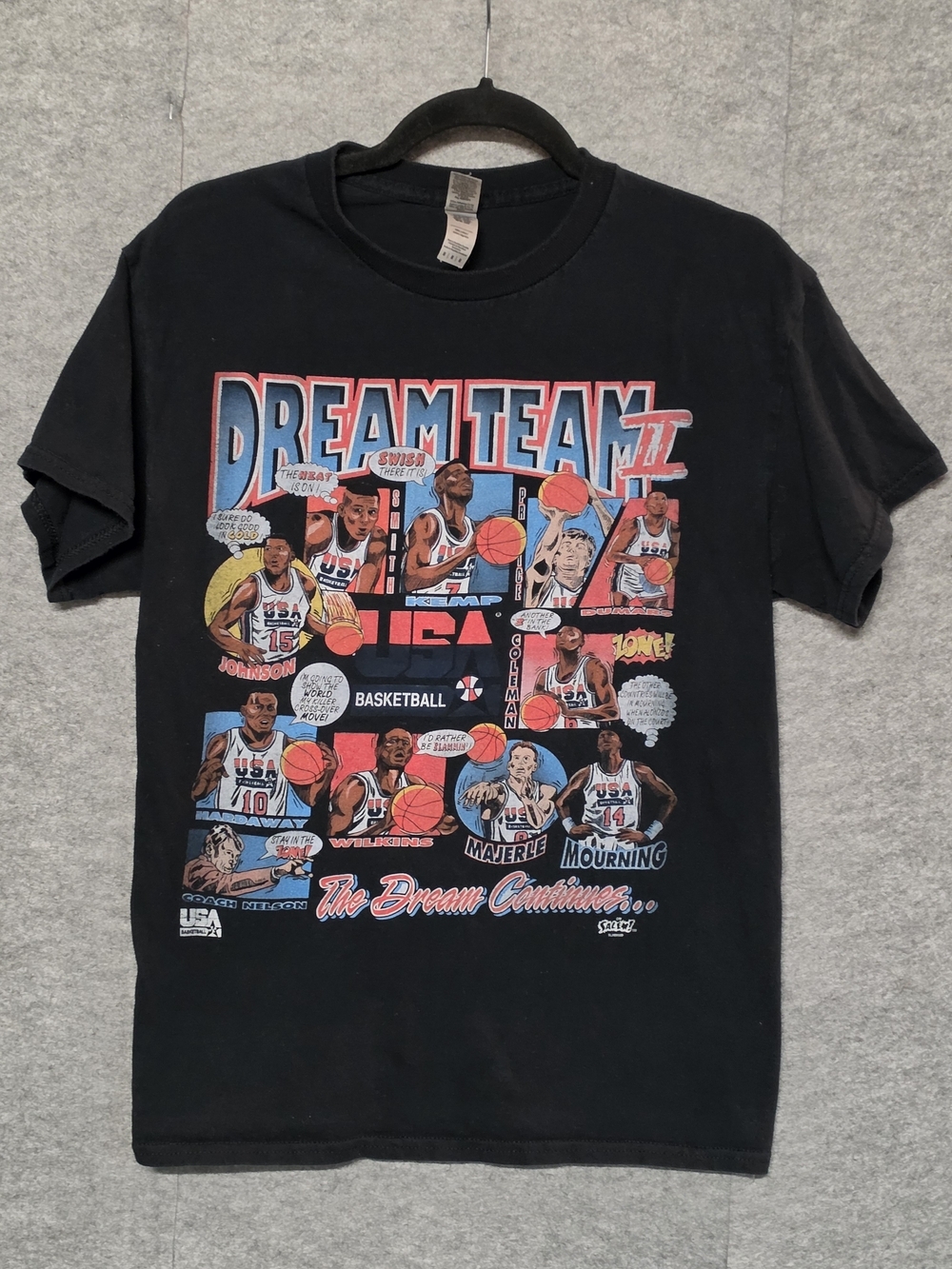 Black Dream Team II USA Basketball Graphic Tee